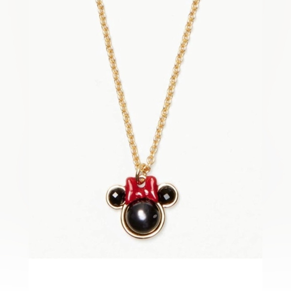Kate Spade New York Disney X Minnie Pendant Necklace.